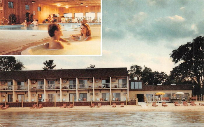 Driftwood Motel - Vintage Postcard